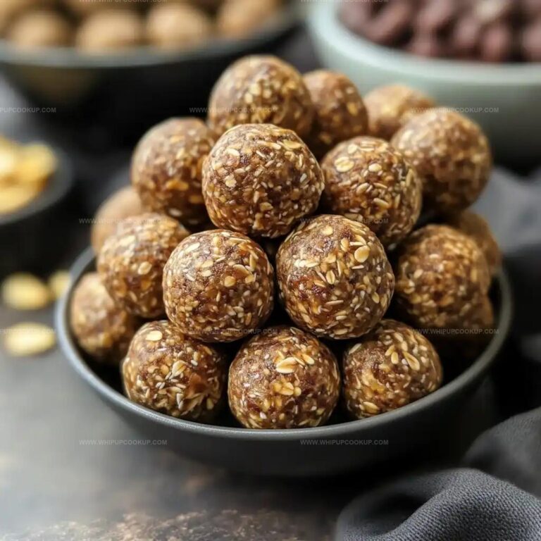 5-Ingredient Protein Energy Balls (Quick & Healthy Snack) Recipe