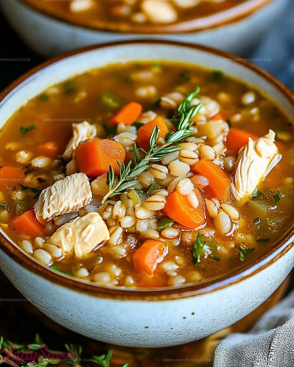 Chicken Barley Soup Recipe