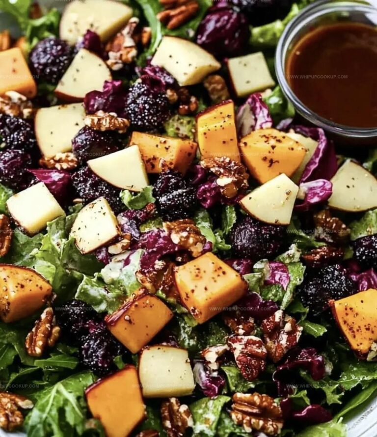 Winter Salad with Maple Dijon Vinaigrette Recipe