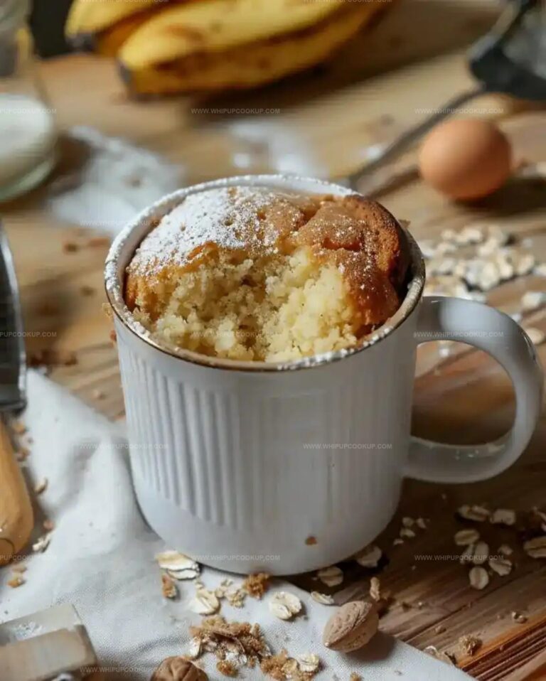 Banana Bread Mug Cake Recipe