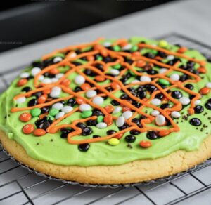 Halloween Sugar Cookie Cake Recipe