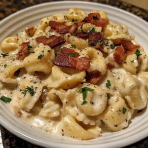 Bacon Tortellini Alfredo Recipe