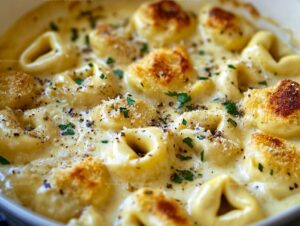 Creamy Cheese Tortellini Recipe