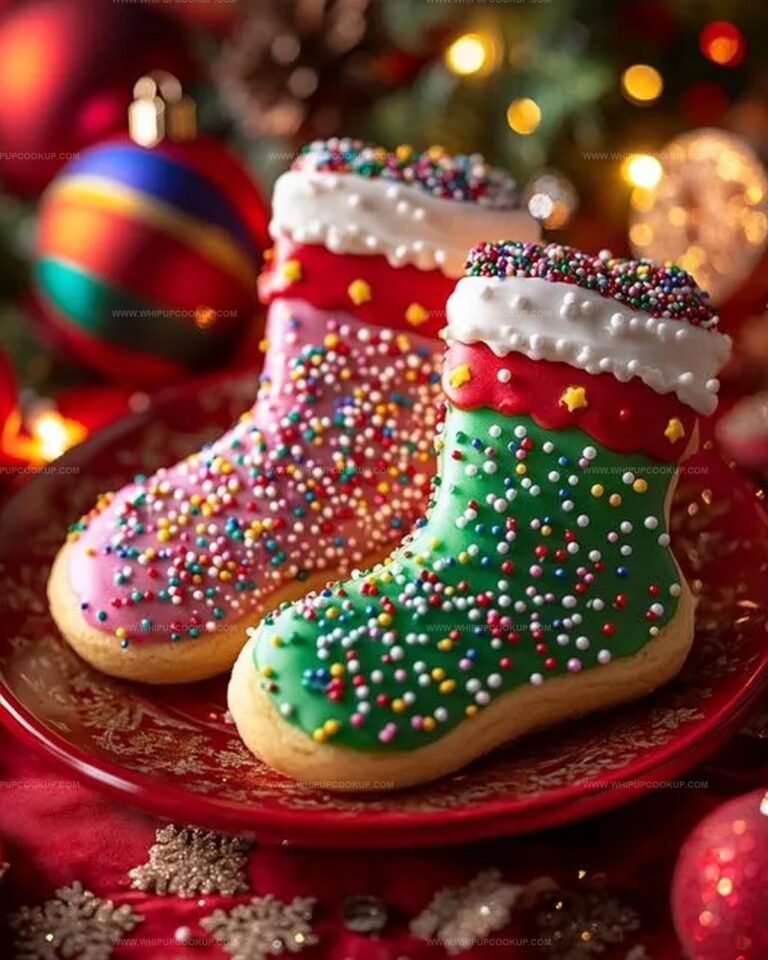 Christmas Stocking Sugar Cookies Recipe