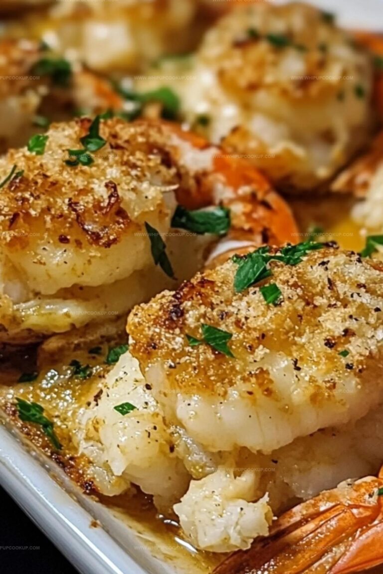 Baked Jumbo Shrimp Stuffed with Crab Recipe