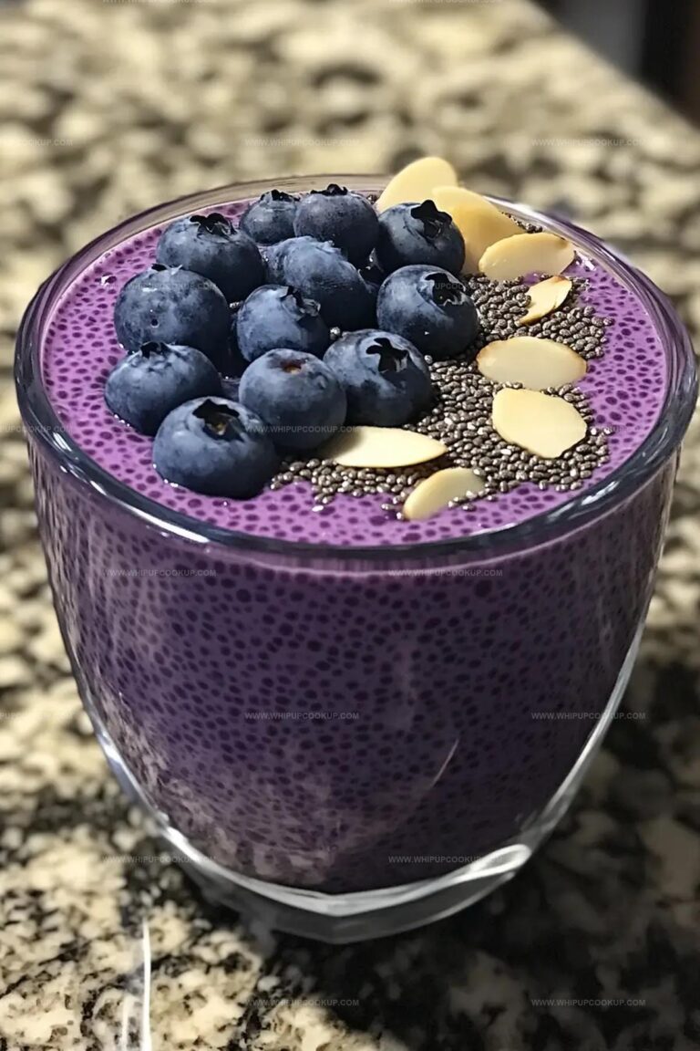 Blended Blueberry Chia Pudding Recipe