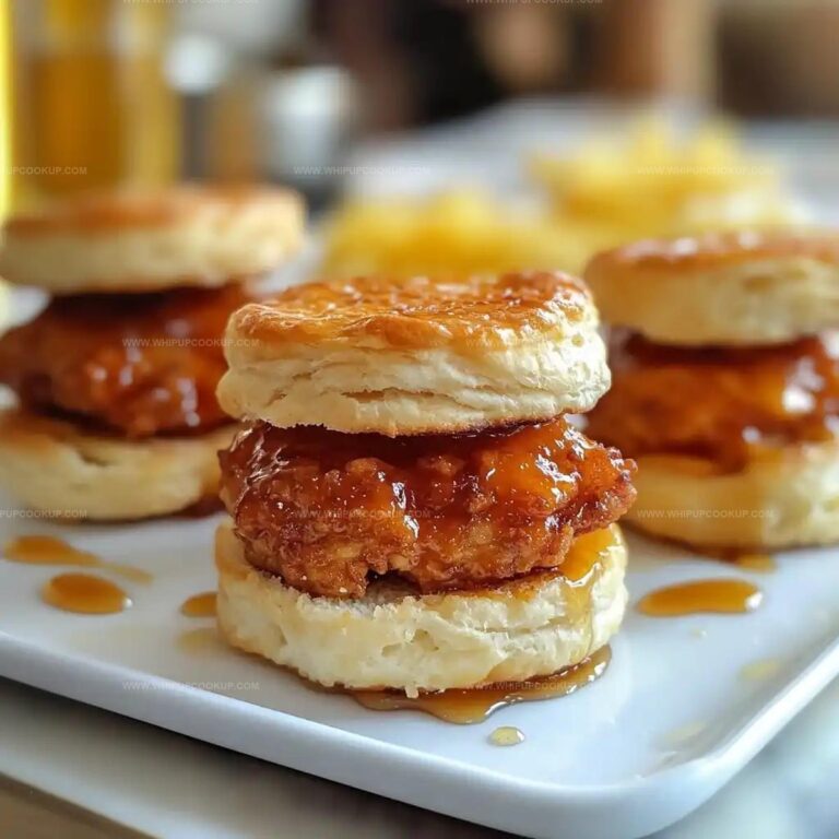 Hot Honey Chicken Biscuits Recipe