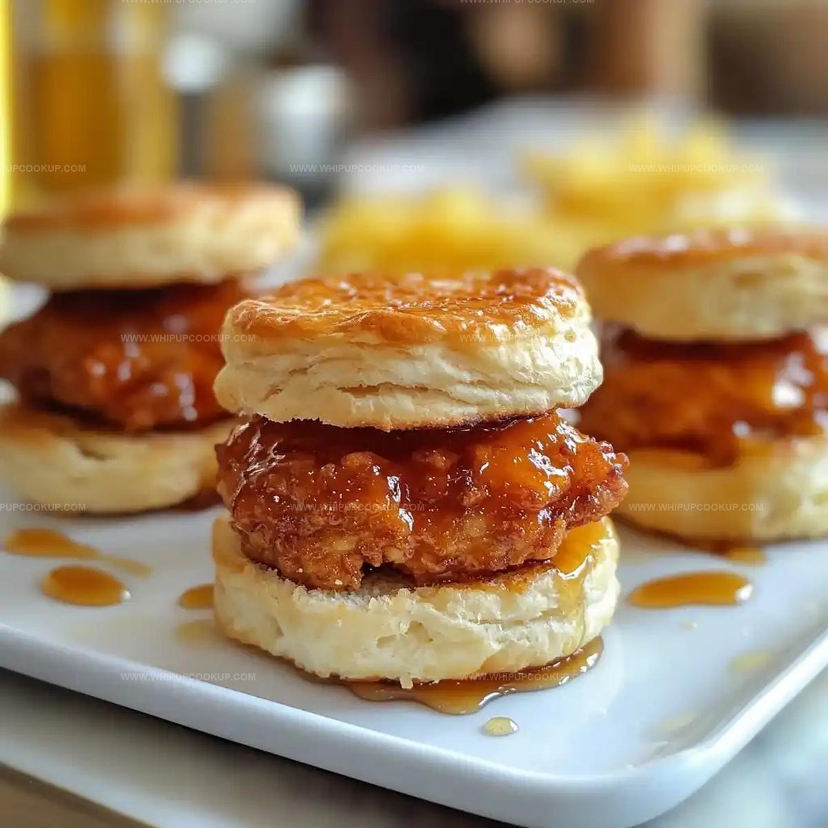 Hot Honey Chicken Biscuits Recipe