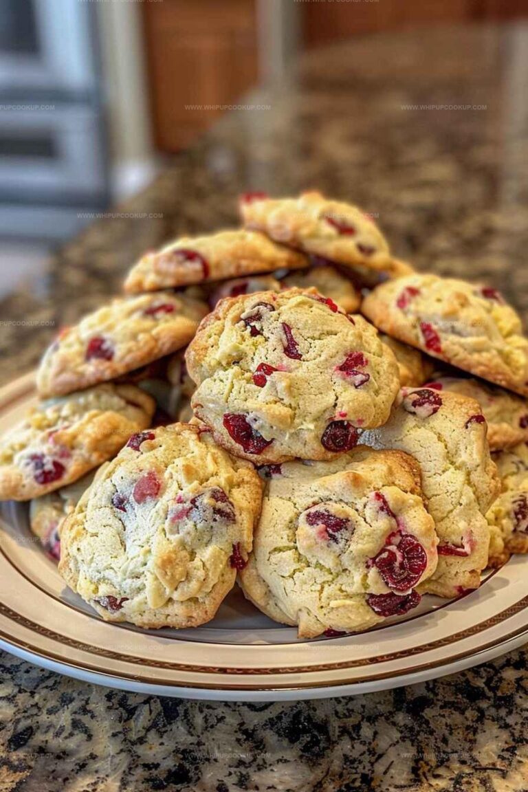 Orange Cranberry Ricotta Cookies Recipe