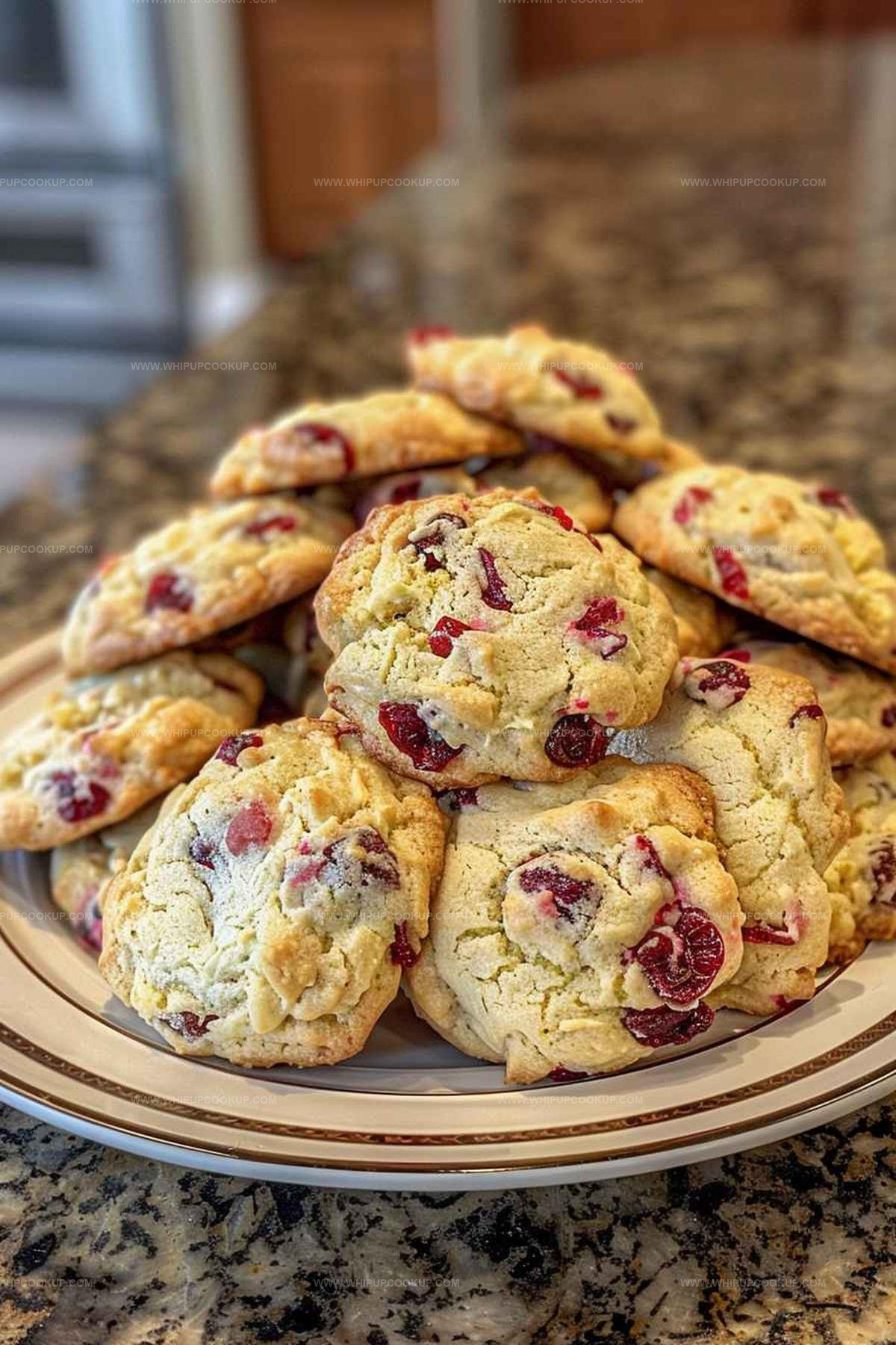 Orange Cranberry Ricotta Cookies Recipe