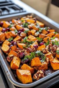 Maple Roasted Sweet Potatoes Recipe