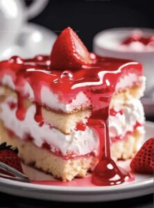 Strawberry Shortcake Poke Cake Recipe