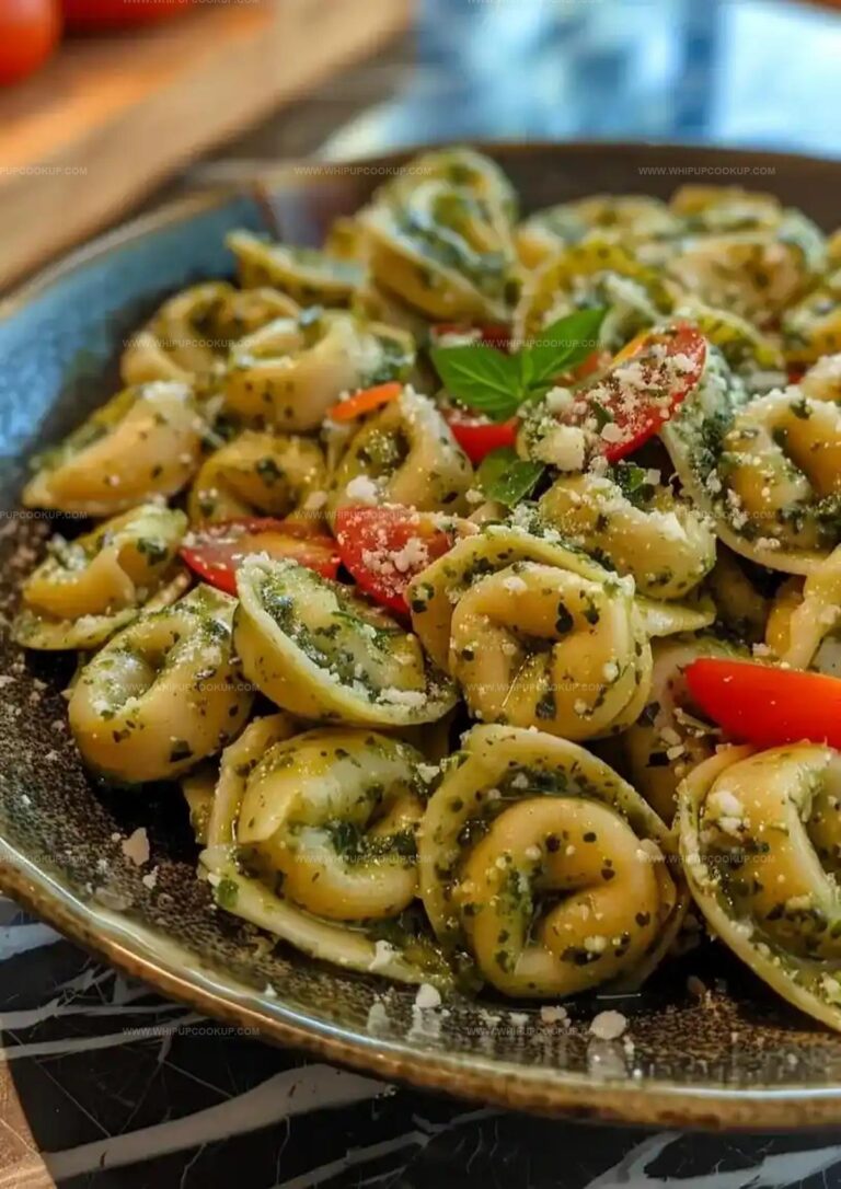 Pesto Tortellini Pasta Salad Recipe