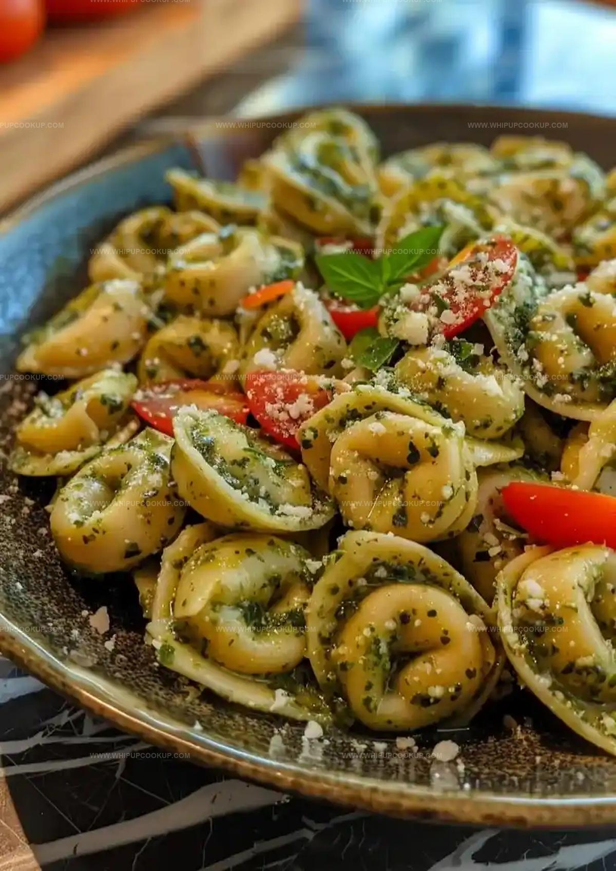 Pesto Tortellini Pasta Salad Recipe