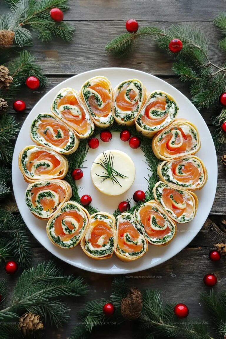 Smoked Salmon Pinwheels Recipe