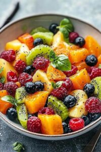 Winter Fruit Salad With Orange Poppy Seed Dressing Recipe