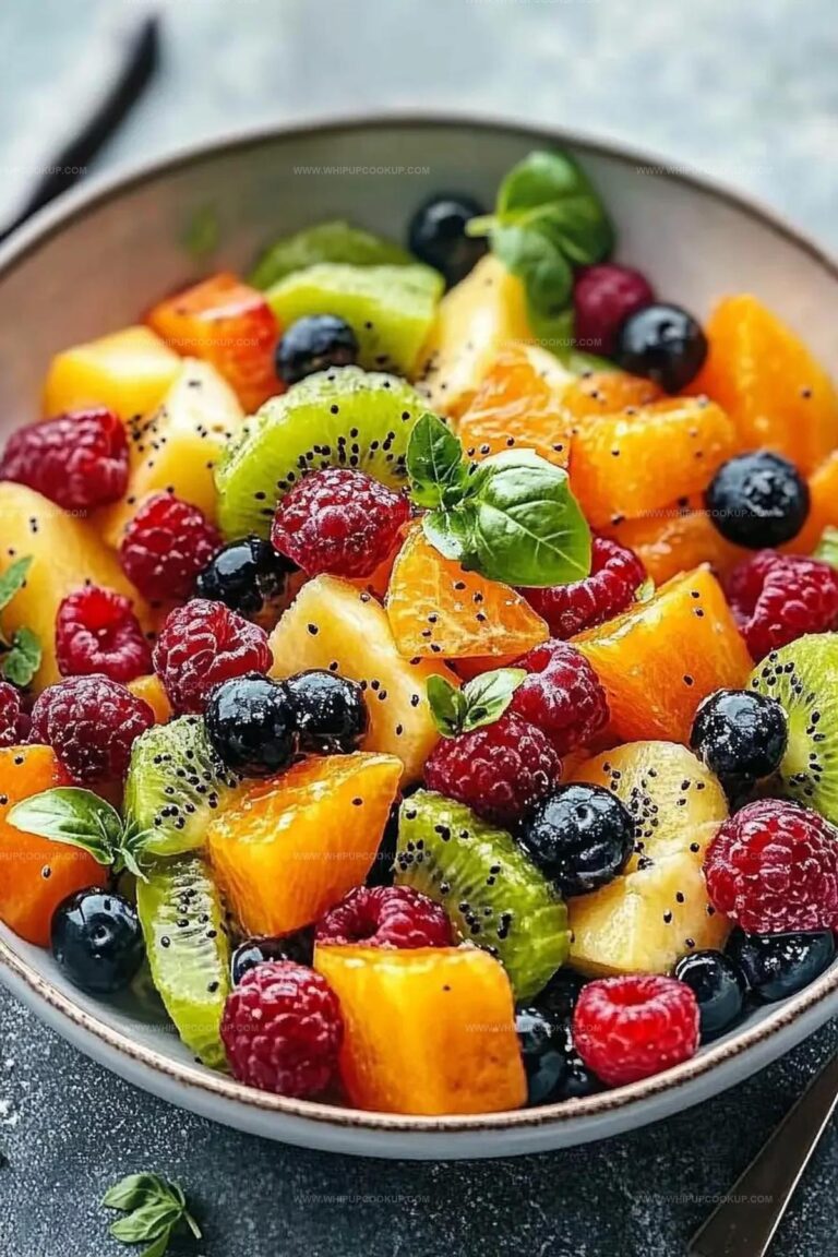 Winter Fruit Salad With Orange Poppy Seed Dressing Recipe