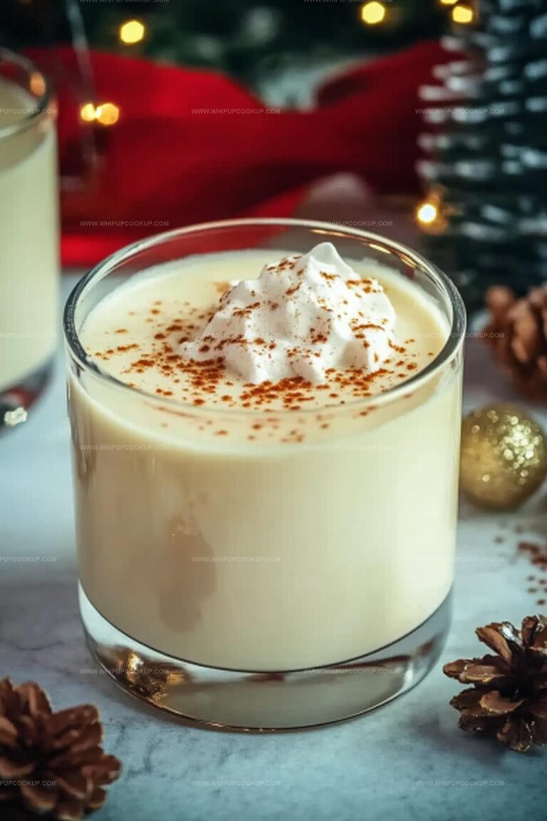 Homemade Eggnog Recipe