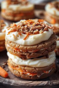 Carrot Cake Cheesecake Cookies Recipe