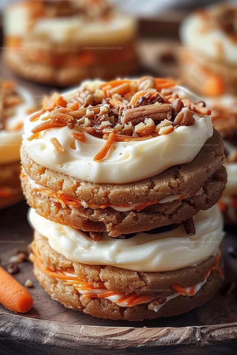Carrot Cake Cheesecake Cookies Recipe