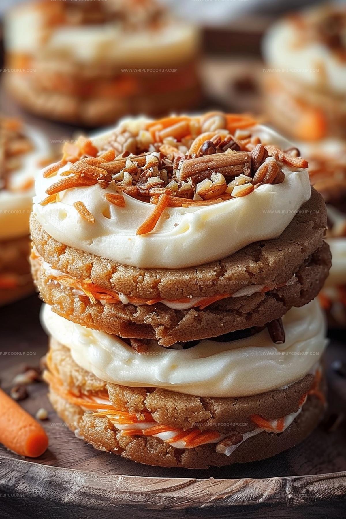 Carrot Cake Cheesecake Cookies Recipe