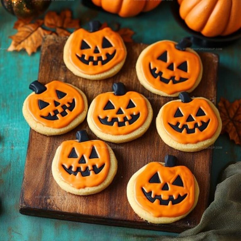 Halloween Pumpkin Cookies Recipe