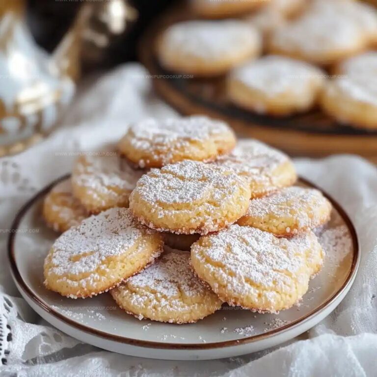 Almond Cloud Cookies (Light, Chewy & Gluten-Free) Recipe