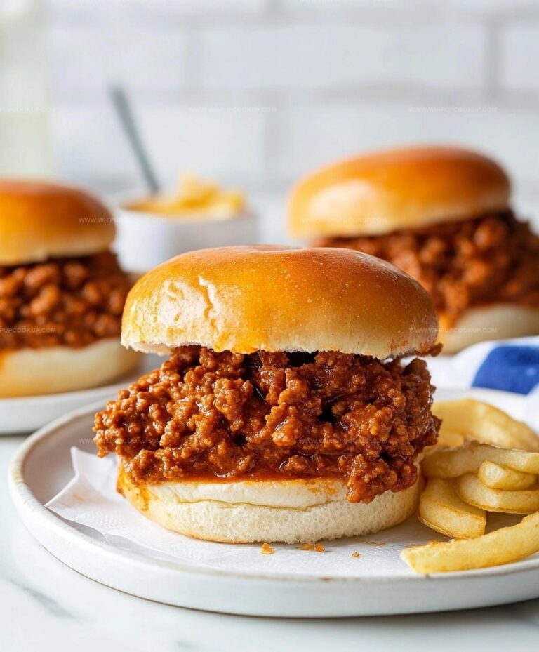 Homemade Sloppy Joes Recipe