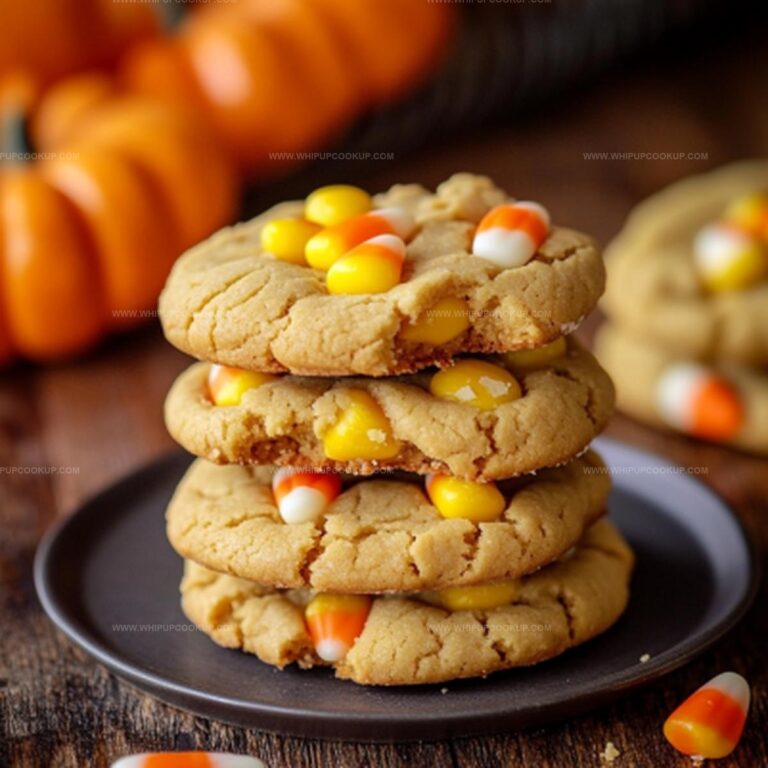 Peanut Butter Candy Corn Cookies Recipe