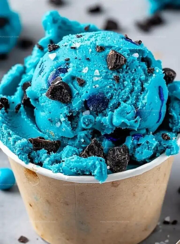 Cookie Monster Edible Cookie Dough Recipe