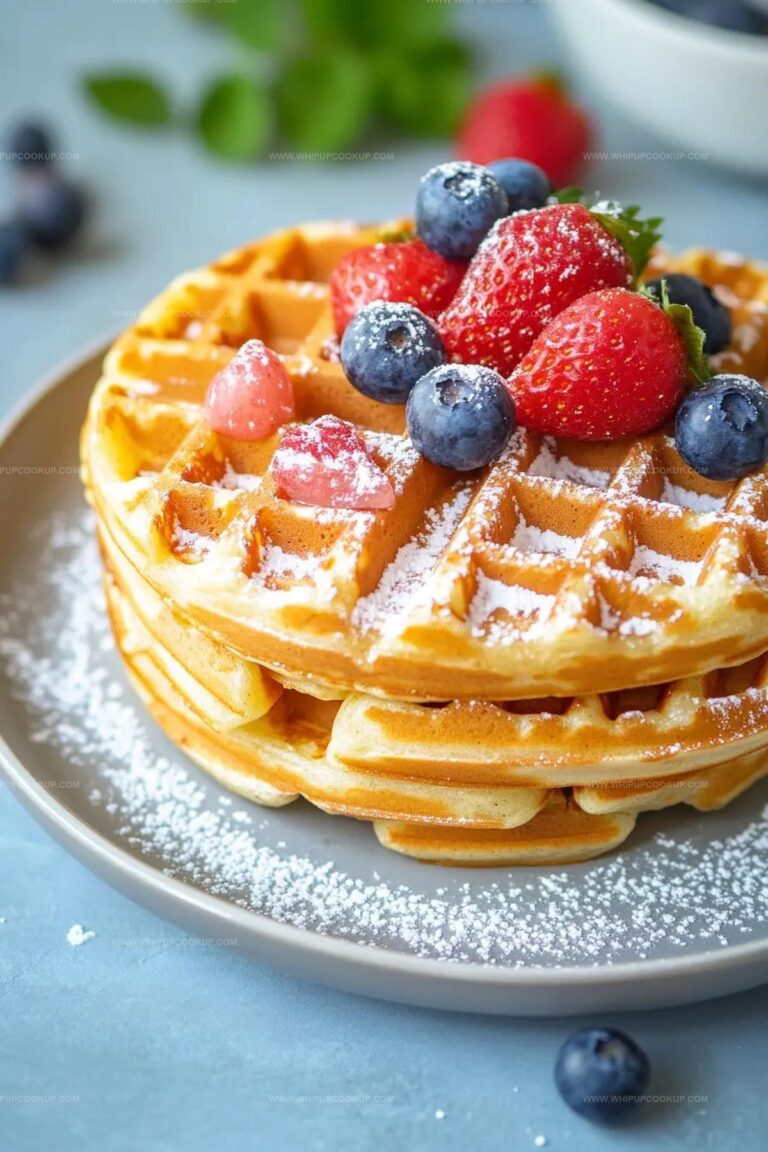 Homemade Waffles Recipe