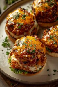 Cheddar Ranch Chicken Burgers Recipe