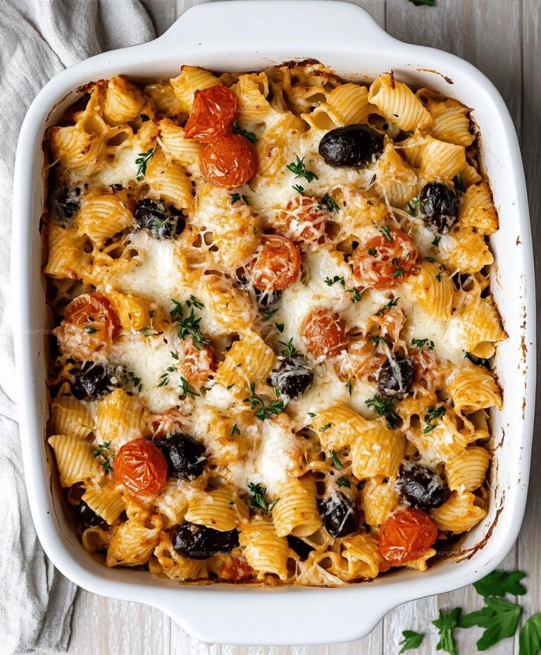 Baked Mediterranean Pasta Recipe