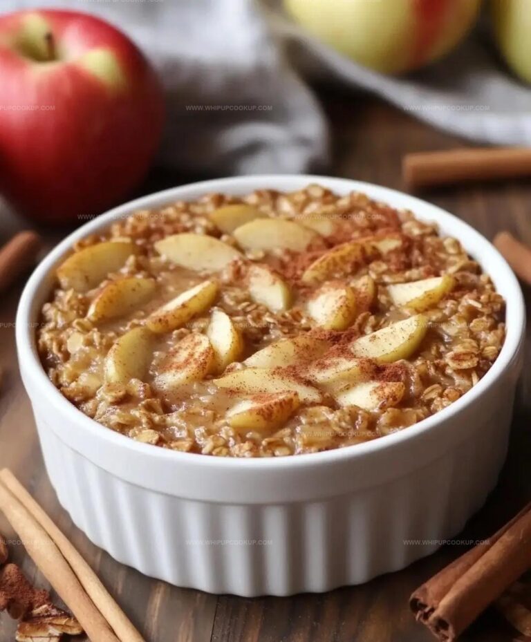 Apple Cinnamon Baked Oatmeal Recipe