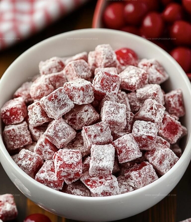 Cherry Cheesecake Puppy Chow Recipe