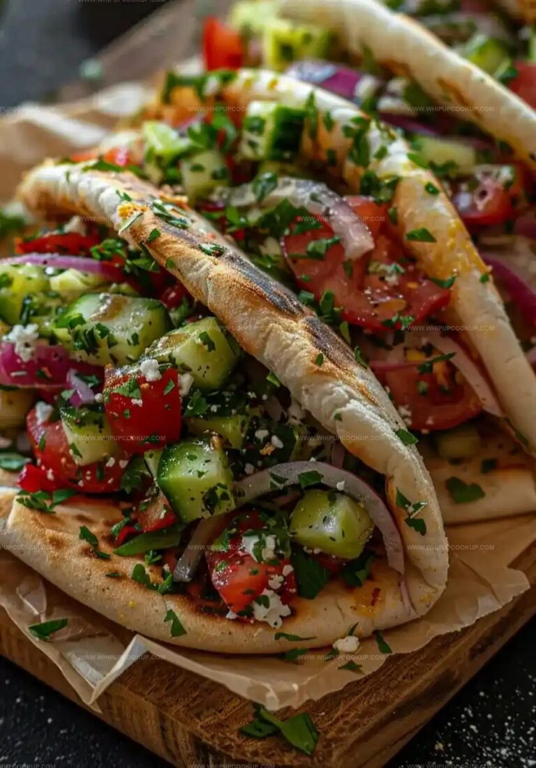 Greek Salad Pita Pockets Recipe