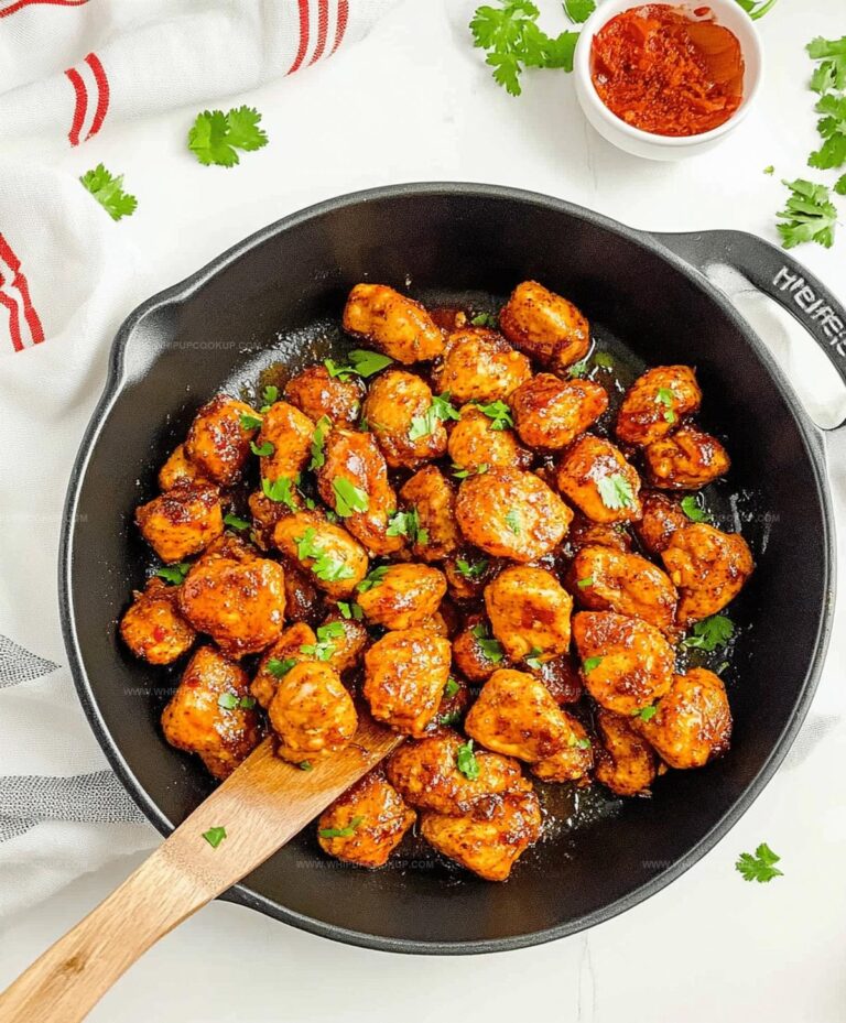 15-minute Garlic Butter Chicken Bites Recipe