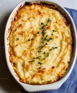 Creamiest Baked Mashed Potatoes Recipe