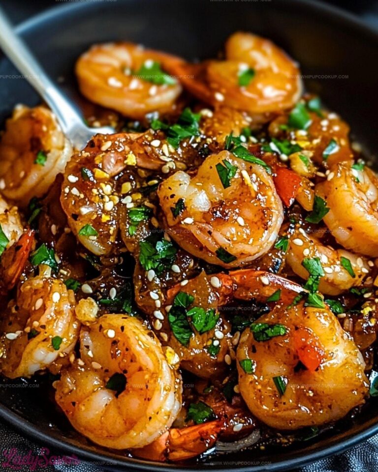 Spicy Lemon Garlic Shrimp Recipe