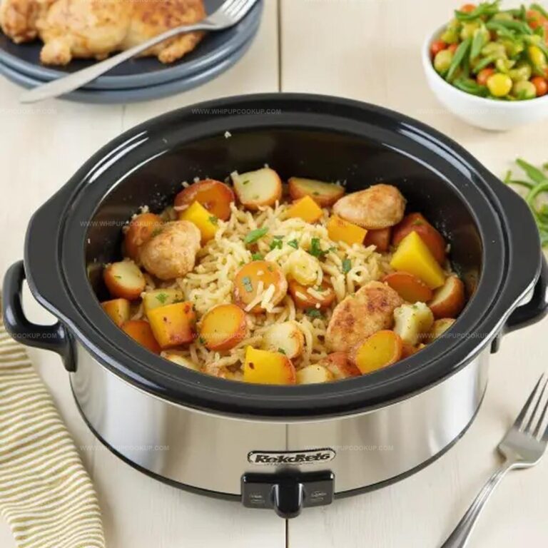 Crockpot Ranch Chicken and Potatoes Recipe