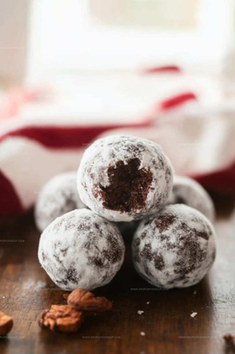 No-Bake Chocolate Bourbon Balls Recipe