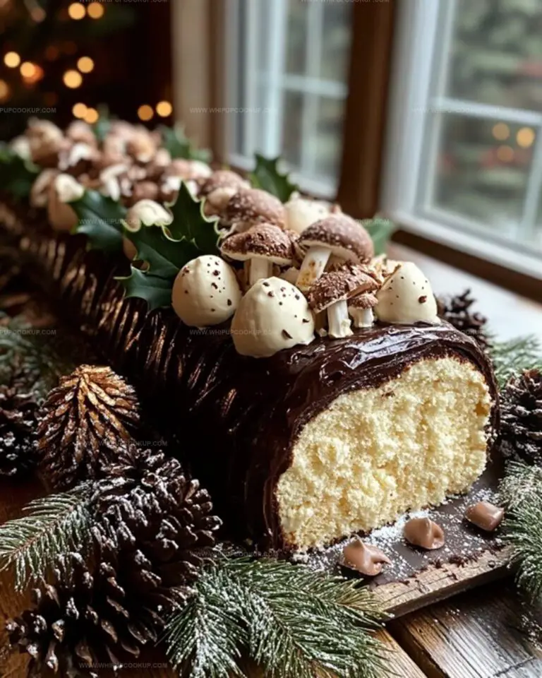 Yule Log Cake Recipe