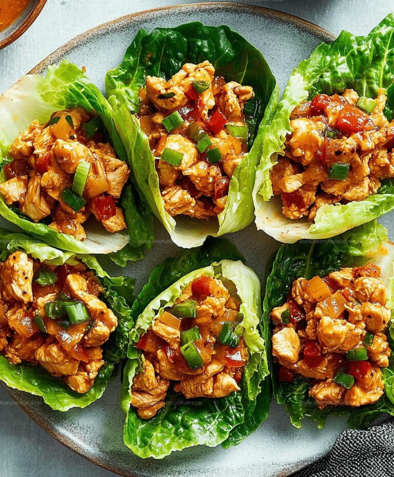 Chicken Lettuce Wraps Recipe