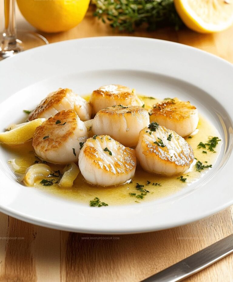 Scallops In Lemon Wine Sauce Recipe