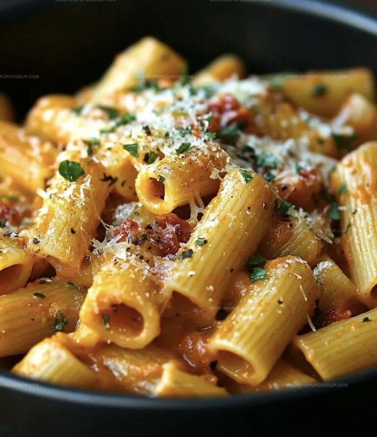 Red Pepper Rigatoni Recipe