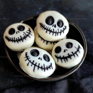 Jack Skellington Chocolate Covered Oreos Recipe