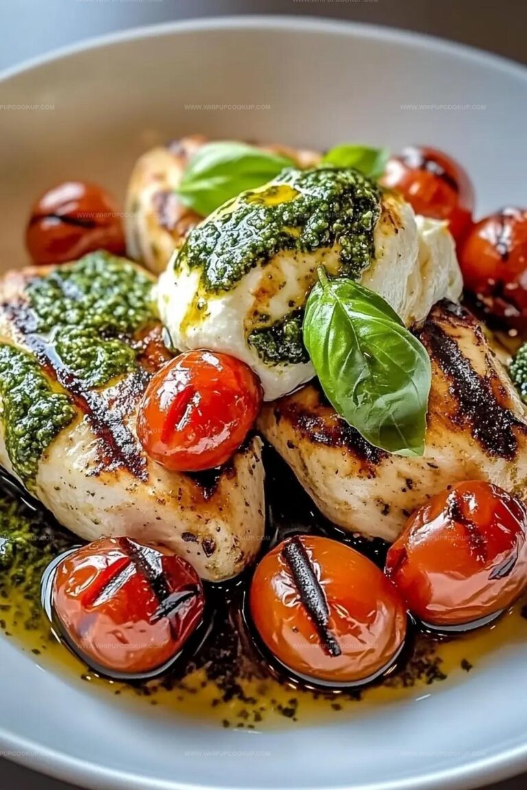 Grilled Chicken with Cherry Tomatoes & Burrata Recipe