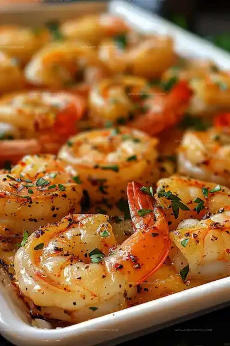 Garlic Parmesan Roasted Shrimp Recipe