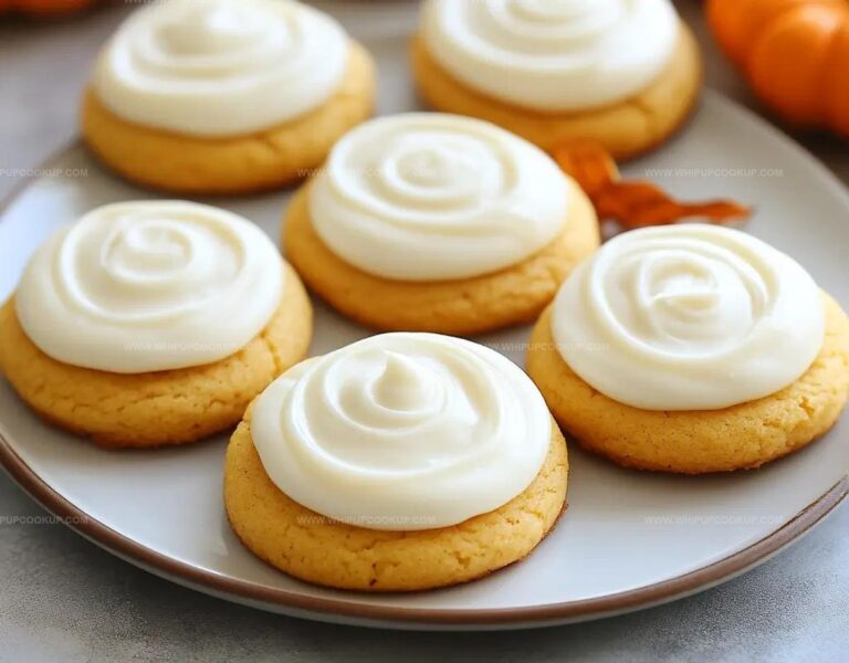 Pumpkin Sugar Cookies With Cream Cheese Frosting Recipe