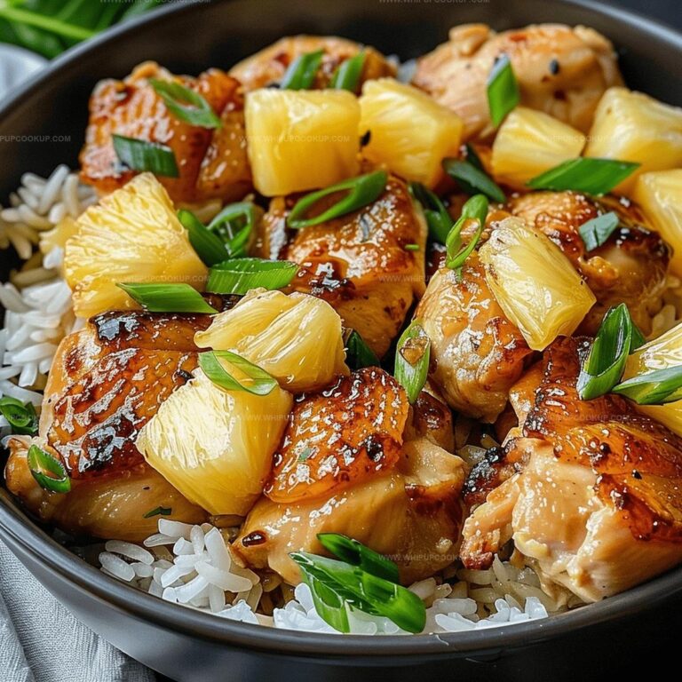 Tropical Pineapple Chicken and Rice Recipe